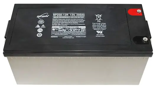 Акумуляторна батарея герметична необслуговуєма Genesis® NP200-12 (12В 200Агод), фото 2