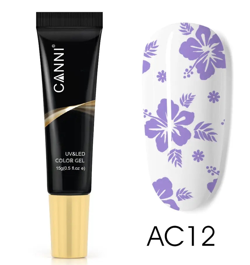 Гель для стемпінгу Canni Stamping Gel AC12, 15 г