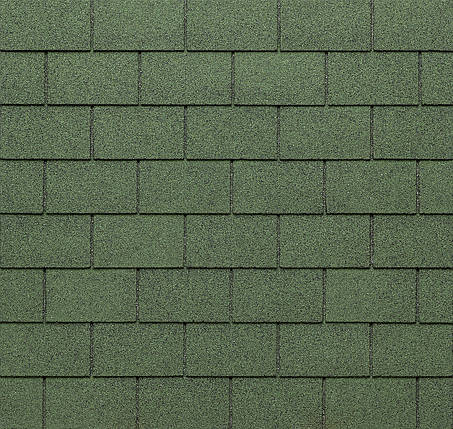 Бітумна черепиця Tegola RECTANGULAR RECTANGULAR Premium 2-tone Green, фото 1