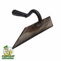 Сапа з нержавіючої сталі 200 мм, сапка з нержавійки для городу