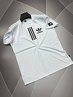 Футболка мужская ADIDAS S_XXL арт.1248-1, Международный размер XXL, Размер мужской одежды (RU) 52, Цвет Белый