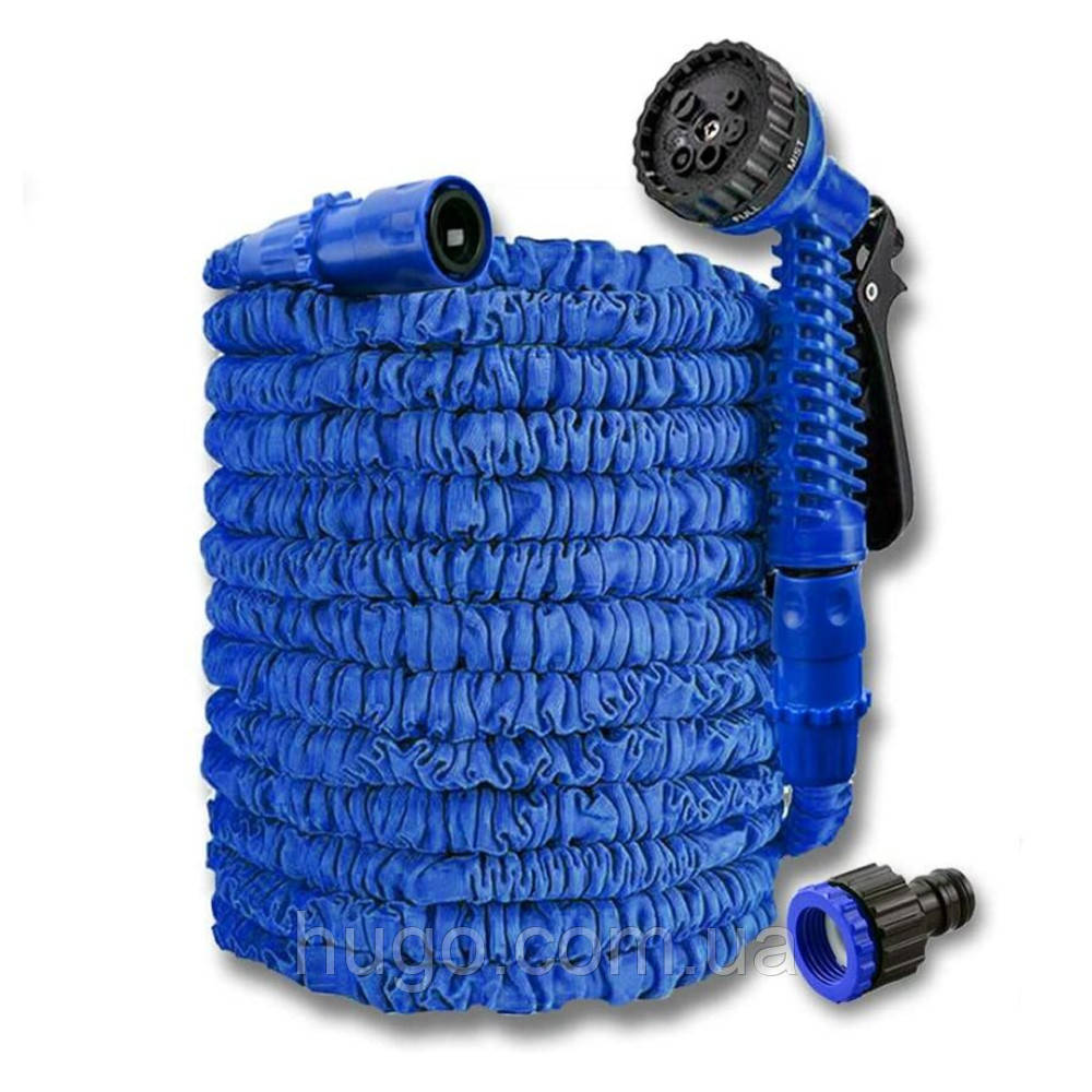 Садовий шланг для поливу 75 м, з розпилювачем V-HOSE PRO / Шланг, що розтягується, фото 1