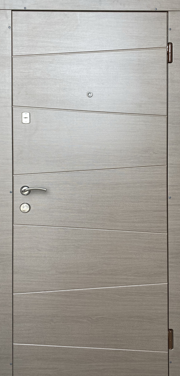 Вхідні двері Міда Сірий Екокаштан Міда квартира економ, фото 1