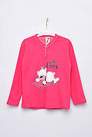 Кофта пижамная детская розового цвета с рисунком 154491L GL_55