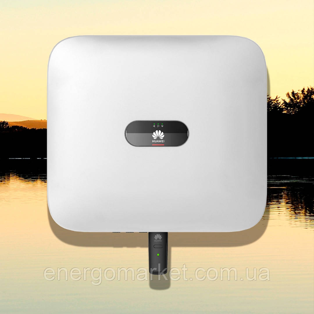 Гібридний трифазний інвертор Huawei SUN2000-10KTL-M1 (10 кВТ), фото 1