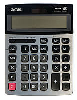 Калькулятор "EATES" BM-12V бухгалтерський (12 розрядний, 2 живлення)