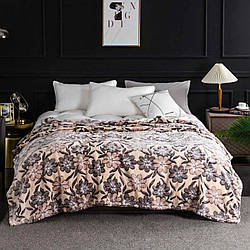 Покривало велюрове з малюнком 220х200 см.