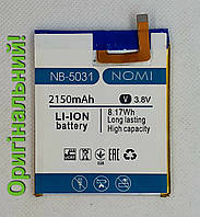 Аккумулятор NB-5031 Nomi i5031 Evo X1 2150 mAh оригинал