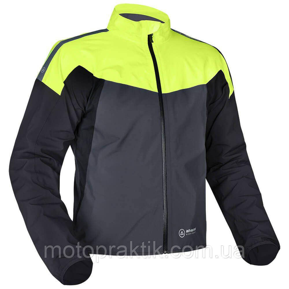 Oxford Rainseal Pro MS Over Jacket Gry/Blk/Fluo, S Мотокуртка дощова