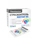 СТРЕСКОНТРОЛЬ Stresscontrol Magnesium+B6 МАГНІЙ B6 30пак. магнію цитрат – 2470 mg (мг