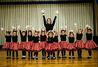 Святкові атласні дитячі рукавички. Від 4 до 12 років, Розміри S, M, L