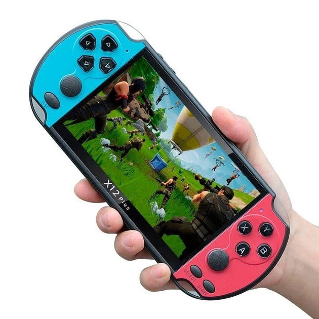 PSP X12 Plus приставка 7" MP5 16Gb 1000 ігор, фото 1