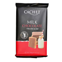 Шоколад Кашет молочний 32% Milk chocolate Cachet 300г