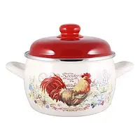 Каструля  сферична 3,0 л Золотий півник Принц Metalac 171200