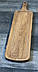 Дерев'яна дошка для подачі Woodini "Брускет mini" 430х120х23 мм, фото 3