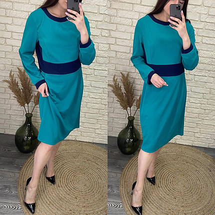 Чарівна жіноче плаття, тканина "Креп-дайвінг" 56 розмір, фото 2