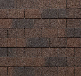 Бітумна черепиця Tegola RECTANGULAR Premium Wood Brown