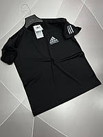 Футболка мужская ADIDAS S-XXL арт.1283, Международный размер S, Размер мужской одежды (RU) 44, Цвет Черный