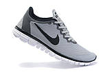 Чоловічі кросівки Nike Free 3.0 v2 Grey/White, фото 3