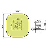 Будиночок-альтанка "Білочка" SiverSport TE319, фото 4