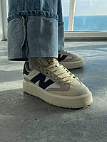 Світлі жіночі кроссівки Нью Беленс CT 302. Класні жіночі кросси New Balance CT 302 beige., фото 9