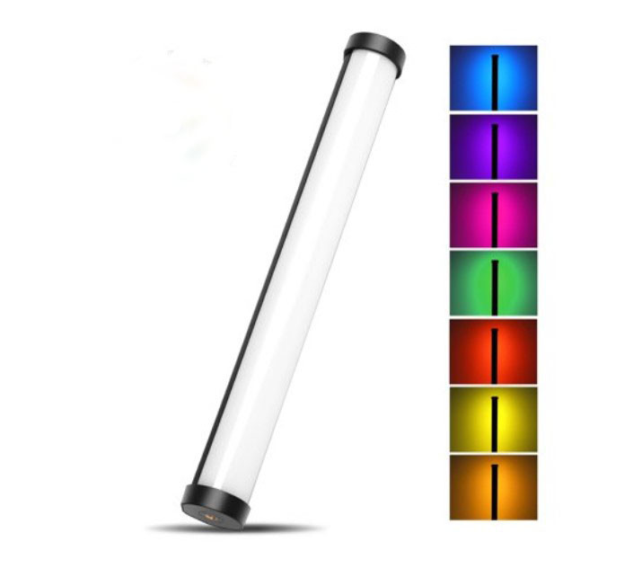 LED - освітлювач, відеосвітло, жезл RGB - Puluz PU4136 32 см  з вбудованим АКБ (5200 мАч)