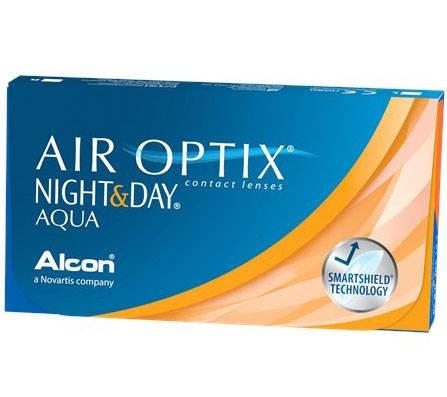Лінзи безперервного носіння Air Optix Night & Day AQUA (1шт)