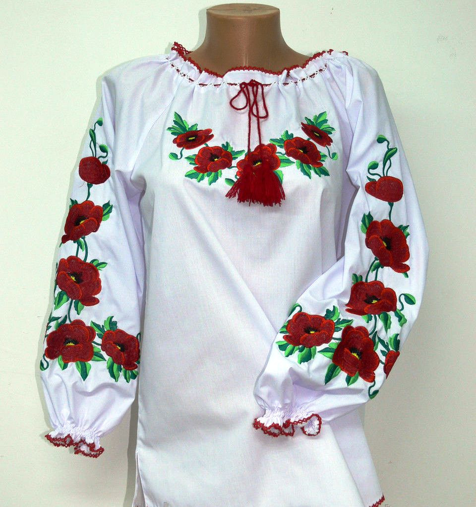 Вишиванка Маки