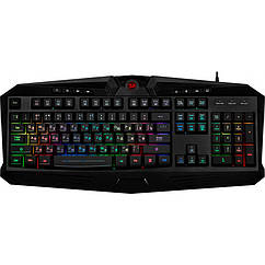 Ігрова провідна клавіатура Redragon Harpe 2 K503 RGB-1 мембрана + підставка (104+8 кнопок)