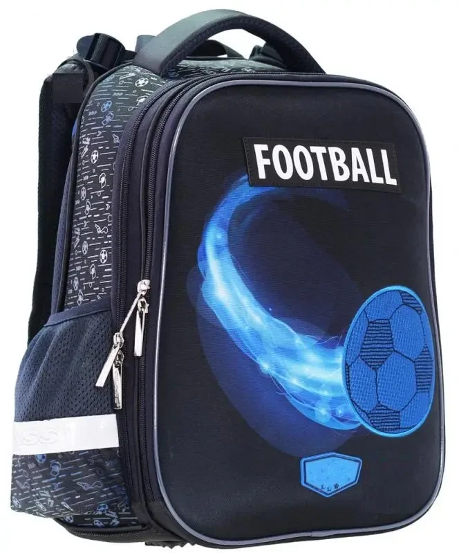 Рюкзак шкільний каркасний SchoolCase "Football", 2 відд., 2220C Class, фото 1