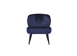 Крісло зі спинкою Фабіо Зелений чай/ чорний Vetro Mebel