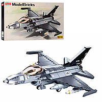 Конструктор Sluban M38-B0891 "Винищувач F-16C", 521 деталь