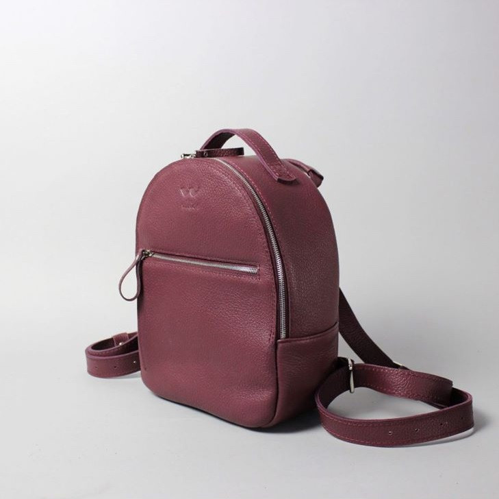 Жіночий рюкзак міський "Groove S" з натуральної шкіри Флотар, фото 1