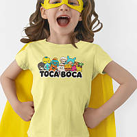 Футболка детская Toca Boca Team желтая