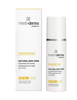 Facial cream SPF 50 Photoprotection with Colour Sesderma Medi+derma