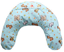 Подушка для годування немовляти ТМ Лежебока Подушки для мам з пінополістирольних кульок, фото 2