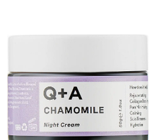 Нічний крем для обличчя Q+A Chamomile Calming Night Cream 50 мл