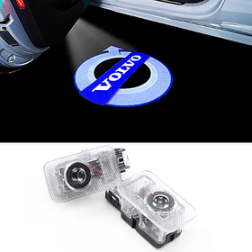Проєктор підсвітка логотипу для дверей VOLVO (Вольво) прозоре коло S60/80/90, V40/60/70/90, XC40/60/70/90