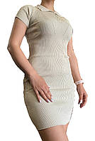 Платье женское поло рубчик Турция 44-50 (5 шт)