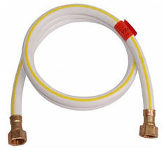 Шланг для газу гумовий білий 1/2" (внутрішня-внутрішня різьба) довжина- 4,0 м