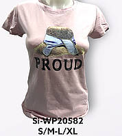 Женские футболки оптом, S/M-L/XL рр., арт. Si-WP20582