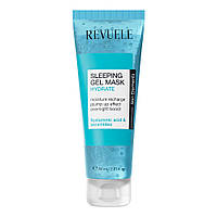 Revuele Sleeping Gel Mask Увлажняющая Голубая маска для лица ночная 80 мл