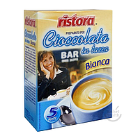 Горячий шоколад белый без глютена Cioccolata Bianca Ristora 5 * 23 г