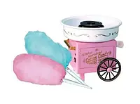 Машинка для приготовления сладкой ваты Candy Maker, аппарат для сладкой ваты бытовой Розовый