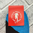 Шкарпетки чоловічі короткі літо сітка р.27-31 чорні з бірюзовими вставками ЖИТОМИР 30030496, фото 3