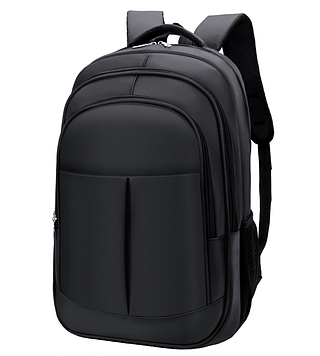Чоловічий рюкзак 24л / Рюкзак для ноутбука / Рюкзак на 3 відділення для роботи,навчання Чорний