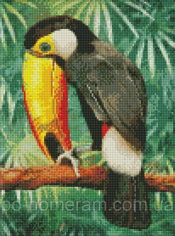 Алмазная вышивка Идейка Фантазии природы (AMO7491) 30 х 40