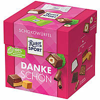 Набор шоколадных конфет Ritter Sport Schokowurfel Dankeschon, 176 г.