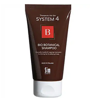 SYSTEM4 Біо-ботанічний шампунь стимулючий ріст волосся, 75 мл