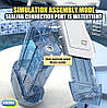 Водяний пістолет Glock електричний із великою місткістю, заряджання USB, фото 3